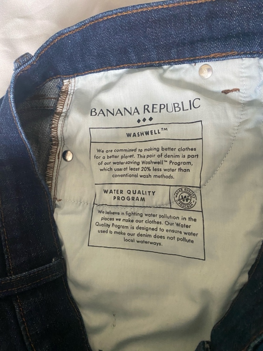 Banana Republic Indigo Denim Skirt - Picture 5 of 5
